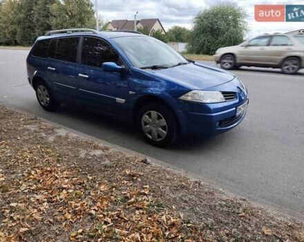 Синій Рено Меган, об'ємом двигуна 1.6 л та пробігом 210 тис. км за 5000 $, фото 15 на Automoto.ua