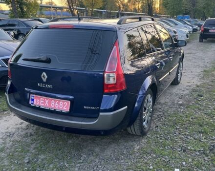 Синий Рено Меган, объемом двигателя 1.6 л и пробегом 229 тыс. км за 4700 $, фото 3 на Automoto.ua