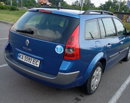 Синій Рено Меган, об'ємом двигуна 2 л та пробігом 163 тис. км за 4600 $, фото 1 на Automoto.ua