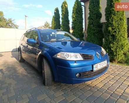 Синий Рено Меган, объемом двигателя 2 л и пробегом 218 тыс. км за 4990 $, фото 1 на Automoto.ua
