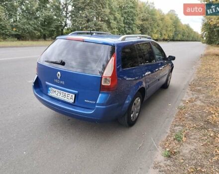 Синий Рено Меган, объемом двигателя 1.6 л и пробегом 210 тыс. км за 5250 $, фото 34 на Automoto.ua