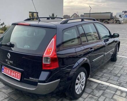 Синий Рено Меган, объемом двигателя 1.6 л и пробегом 229 тыс. км за 4850 $, фото 4 на Automoto.ua