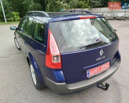 Синий Рено Меган, объемом двигателя 1.6 л и пробегом 153 тыс. км за 5100 $, фото 5 на Automoto.ua