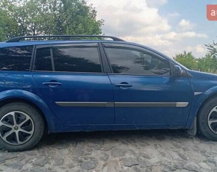 Синий Рено Меган, объемом двигателя 1.6 л и пробегом 218 тыс. км за 5100 $, фото 5 на Automoto.ua