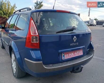 Рено Меган 2006 у Сумах на Automoto.ua Синій Рено Меган, об'ємом двигуна 1.6 л та пробігом 163 тис. км за 5200 $, фото 10 на Automoto.ua