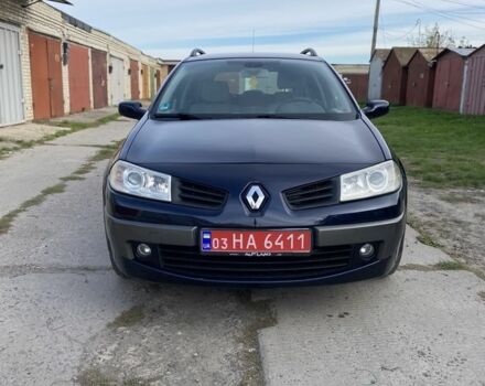 Синий Рено Меган, объемом двигателя 1.6 л и пробегом 229 тыс. км за 4850 $, фото 2 на Automoto.ua