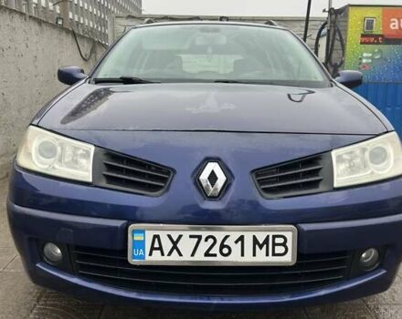 Синий Рено Меган, объемом двигателя 1.6 л и пробегом 223 тыс. км за 5500 $, фото 1 на Automoto.ua