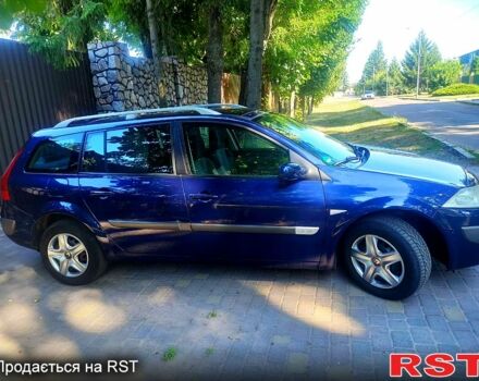 Синий Рено Меган, объемом двигателя 1.6 л и пробегом 212 тыс. км за 5600 $, фото 4 на Automoto.ua