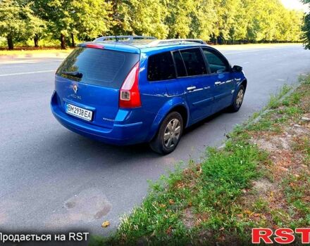 Синий Рено Меган, объемом двигателя 1.6 л и пробегом 209 тыс. км за 5500 $, фото 2 на Automoto.ua
