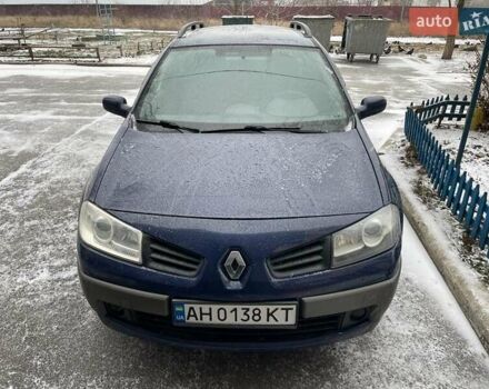 Синий Рено Меган, объемом двигателя 1.39 л и пробегом 230 тыс. км за 4500 $, фото 1 на Automoto.ua