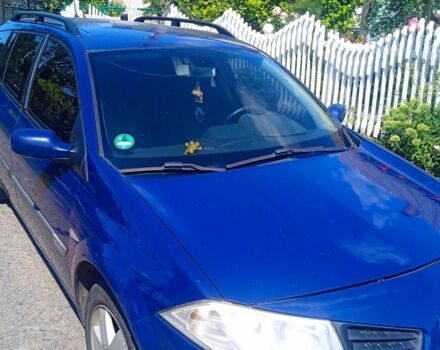 Синий Рено Меган, объемом двигателя 1.5 л и пробегом 300 тыс. км за 4300 $, фото 2 на Automoto.ua