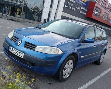 Синій Рено Меган, об'ємом двигуна 2 л та пробігом 163 тис. км за 4600 $, фото 3 на Automoto.ua