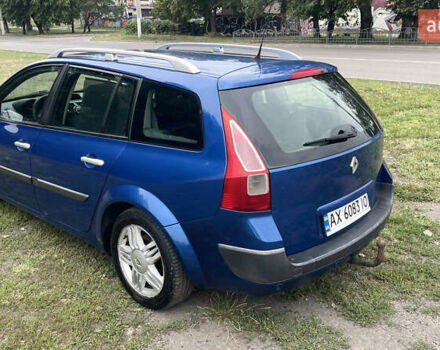 Синий Рено Меган, объемом двигателя 1.6 л и пробегом 261 тыс. км за 4399 $, фото 5 на Automoto.ua