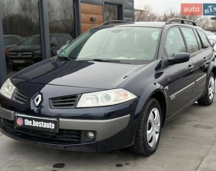Синий Рено Меган, объемом двигателя 1.6 л и пробегом 300 тыс. км за 4800 $, фото 11 на Automoto.ua