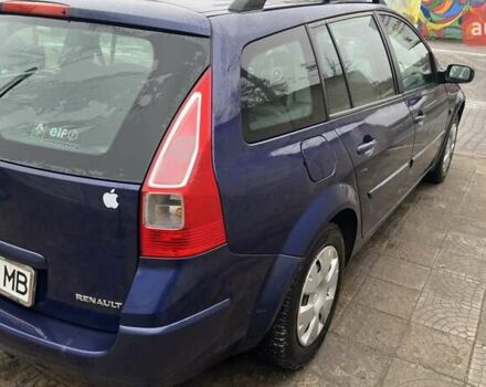 Синий Рено Меган, объемом двигателя 1.6 л и пробегом 223 тыс. км за 5500 $, фото 3 на Automoto.ua
