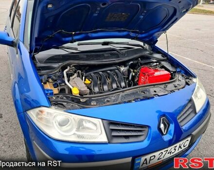 Синій Рено Меган, об'ємом двигуна 1.6 л та пробігом 222 тис. км за 5400 $, фото 10 на Automoto.ua