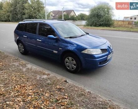 Синий Рено Меган, объемом двигателя 1.6 л и пробегом 210 тыс. км за 5250 $, фото 71 на Automoto.ua