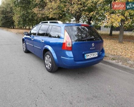Синий Рено Меган, объемом двигателя 1.6 л и пробегом 210 тыс. км за 5250 $, фото 64 на Automoto.ua