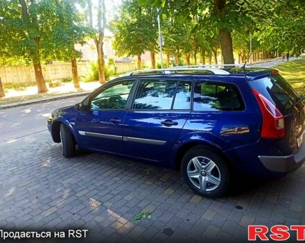 Синий Рено Меган, объемом двигателя 1.6 л и пробегом 212 тыс. км за 5600 $, фото 1 на Automoto.ua