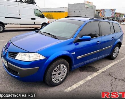 Синій Рено Меган, об'ємом двигуна 1.6 л та пробігом 222 тис. км за 5400 $, фото 1 на Automoto.ua