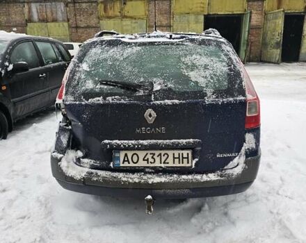 Синій Рено Меган, об'ємом двигуна 1.6 л та пробігом 200 тис. км за 1400 $, фото 2 на Automoto.ua
