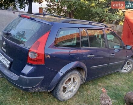 Синий Рено Меган, объемом двигателя 1.6 л и пробегом 326 тыс. км за 3100 $, фото 3 на Automoto.ua