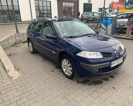 Синій Рено Меган, об'ємом двигуна 2 л та пробігом 329 тис. км за 4200 $, фото 2 на Automoto.ua