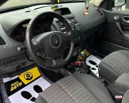 Синий Рено Меган, объемом двигателя 1.6 л и пробегом 227 тыс. км за 4800 $, фото 15 на Automoto.ua