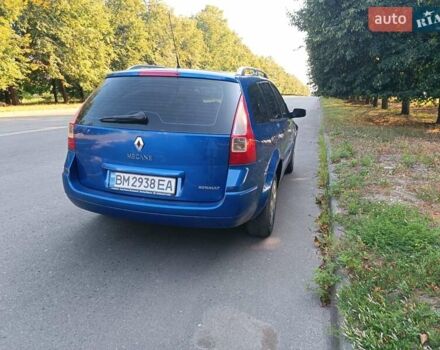 Синий Рено Меган, объемом двигателя 1.6 л и пробегом 210 тыс. км за 5350 $, фото 14 на Automoto.ua