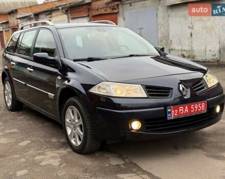 Синий Рено Меган, объемом двигателя 1.6 л и пробегом 151 тыс. км за 5900 $, фото 3 на Automoto.ua