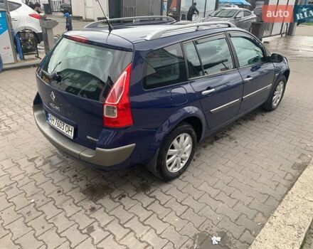 Синій Рено Меган, об'ємом двигуна 2 л та пробігом 329 тис. км за 4200 $, фото 3 на Automoto.ua