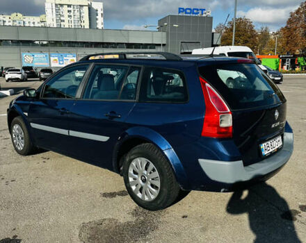 Рено Меган 2006 в Харькове на Automoto.ua Синий Рено Меган, объемом двигателя 1.6 л и пробегом 238 тыс. км за 4999 $, фото 4 на Automoto.ua