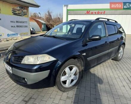 Синий Рено Меган, объемом двигателя 1.6 л и пробегом 279 тыс. км за 5200 $, фото 6 на Automoto.ua