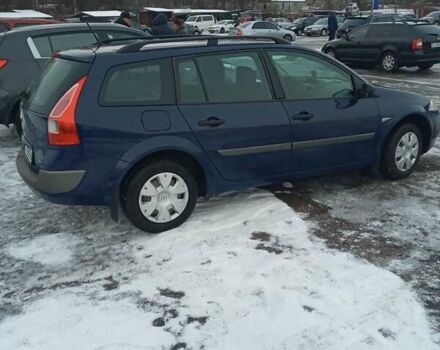 Синий Рено Меган, объемом двигателя 1.6 л и пробегом 180 тыс. км за 5600 $, фото 7 на Automoto.ua