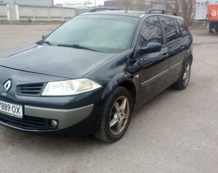 Синий Рено Меган, объемом двигателя 1.5 л и пробегом 170 тыс. км за 4100 $, фото 5 на Automoto.ua