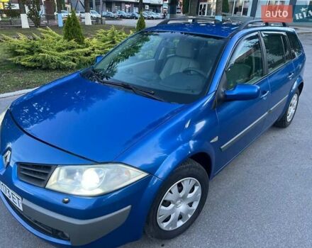 Рено Меган 2007 у Калиновке на Automoto.ua Синій Рено Меган, об'ємом двигуна 1.6 л та пробігом 260 тис. км за 4650 $, фото 1 на Automoto.ua