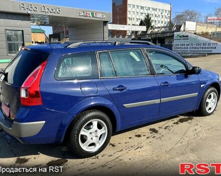 Синий Рено Меган, объемом двигателя 16 л и пробегом 170 тыс. км за 5500 $, фото 5 на Automoto.ua