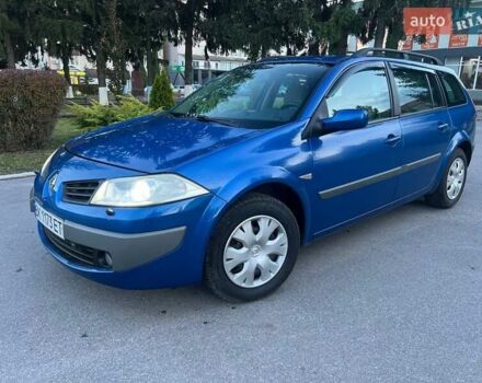 Синий Рено Меган, объемом двигателя 1.6 л и пробегом 260 тыс. км за 4450 $, фото 13 на Automoto.ua