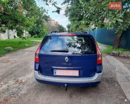 Синий Рено Меган, объемом двигателя 1.6 л и пробегом 217 тыс. км за 5300 $, фото 37 на Automoto.ua