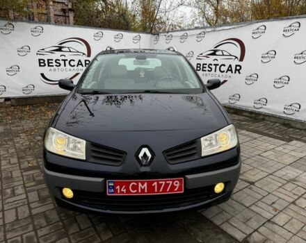 Синий Рено Меган, объемом двигателя 1.6 л и пробегом 184 тыс. км за 5500 $, фото 4 на Automoto.ua