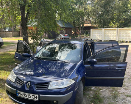 Синий Рено Меган, объемом двигателя 1.6 л и пробегом 242 тыс. км за 6500 $, фото 11 на Automoto.ua