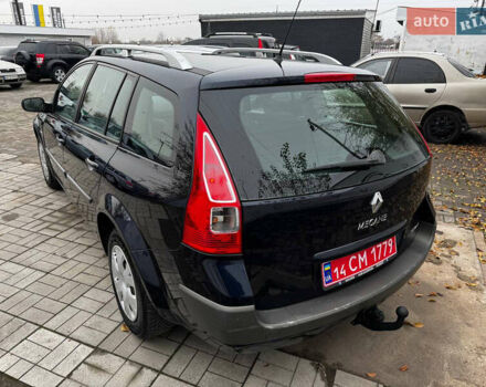 Синий Рено Меган, объемом двигателя 1.6 л и пробегом 184 тыс. км за 5500 $, фото 2 на Automoto.ua
