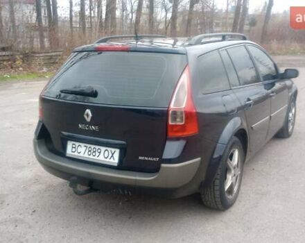 Синий Рено Меган, объемом двигателя 1.5 л и пробегом 170 тыс. км за 4100 $, фото 22 на Automoto.ua