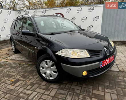 Синий Рено Меган, объемом двигателя 1.6 л и пробегом 184 тыс. км за 5500 $, фото 1 на Automoto.ua