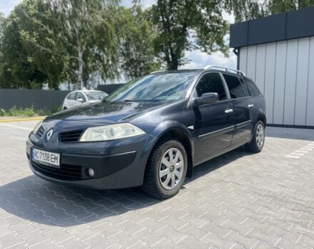 Синий Рено Меган, объемом двигателя 1.6 л и пробегом 217 тыс. км за 5100 $, фото 1 на Automoto.ua