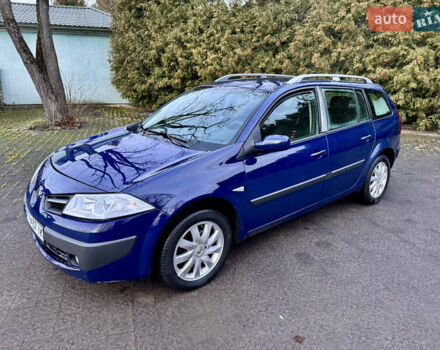 Синий Рено Меган, объемом двигателя 1.6 л и пробегом 191 тыс. км за 5400 $, фото 3 на Automoto.ua