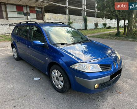 Синий Рено Меган, объемом двигателя 1.6 л и пробегом 195 тыс. км за 5450 $, фото 3 на Automoto.ua