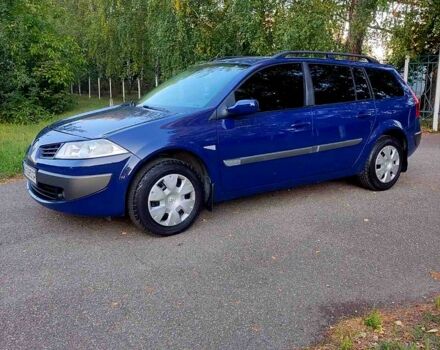 Синий Рено Меган, объемом двигателя 1.6 л и пробегом 218 тыс. км за 5500 $, фото 1 на Automoto.ua