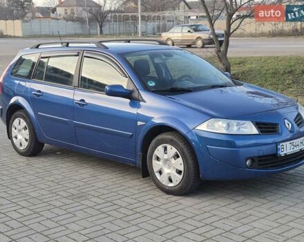 Синій Рено Меган, об'ємом двигуна 1.6 л та пробігом 205 тис. км за 5200 $, фото 6 на Automoto.ua