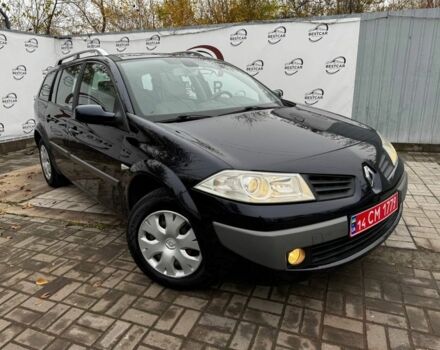 Синий Рено Меган, объемом двигателя 1.6 л и пробегом 184 тыс. км за 5500 $, фото 1 на Automoto.ua
